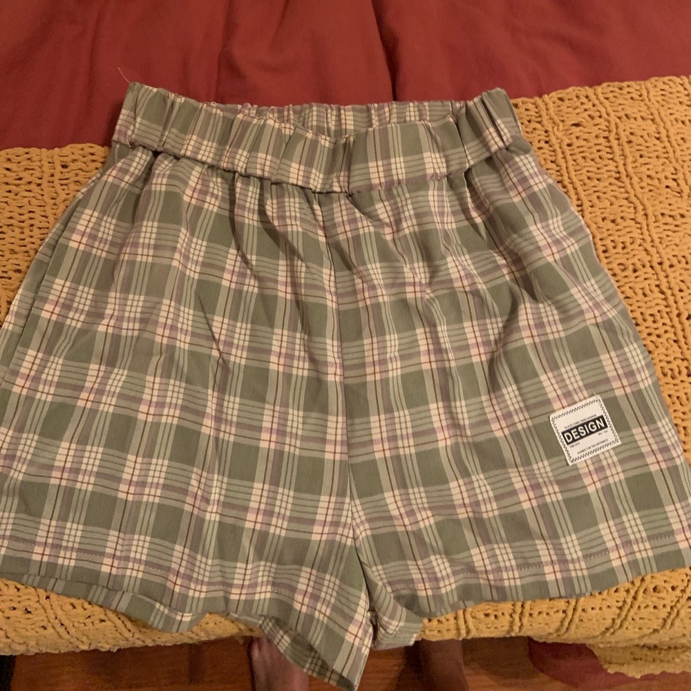 Flannel shorts